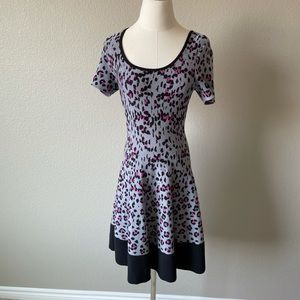 Kate Spade Cyber Cheetah Leopard Knit Dress